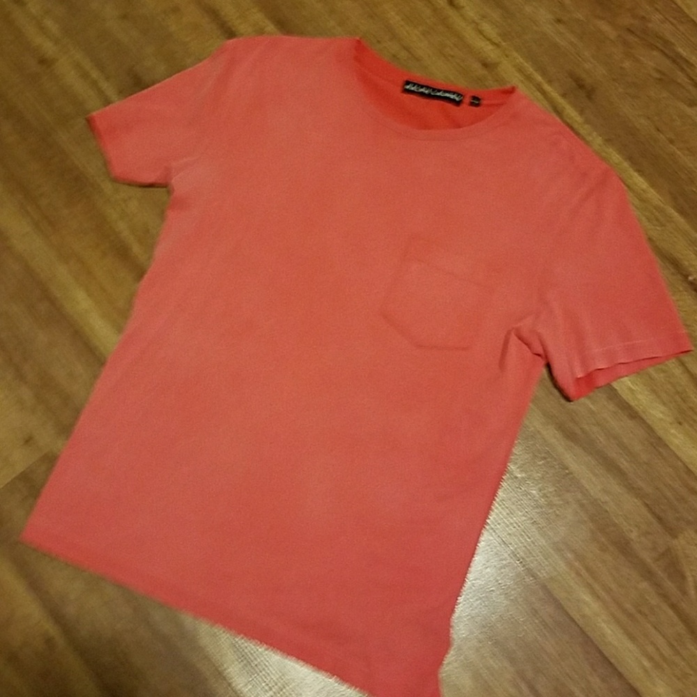 Ralph Lauren Black Label Salmon Pocket Tee Shirt